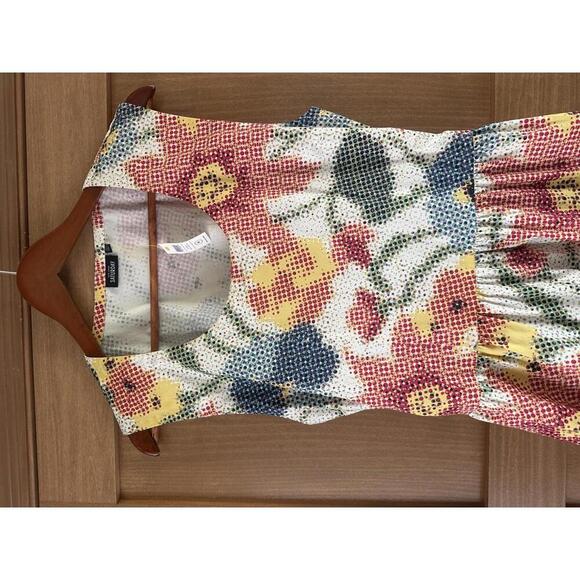 NWT Kate Spade Saturday Photo Floral Open Back A-line Mini Dress Women’s Medium​ - Picture 13 of 15